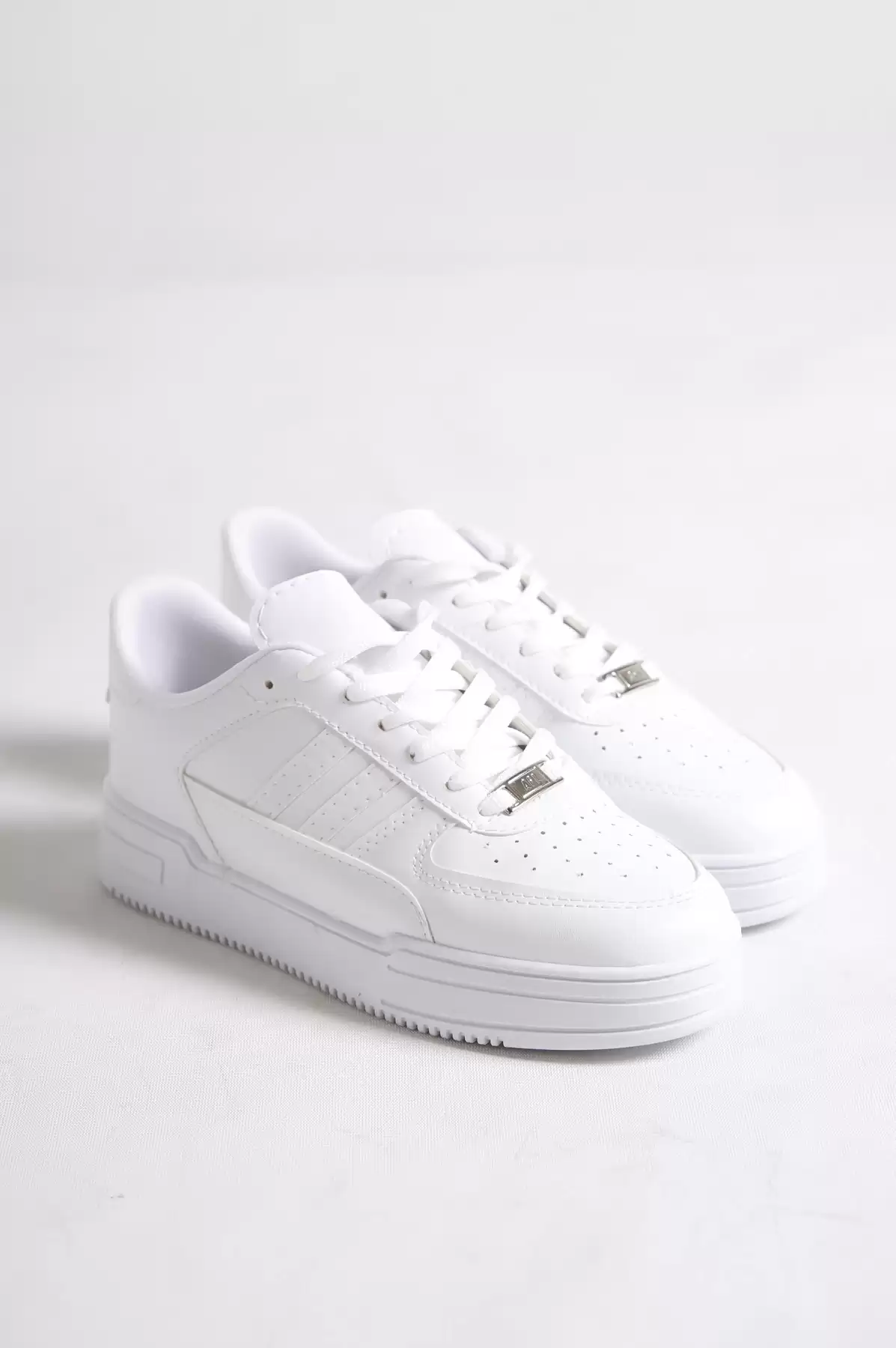 White Woman Air Sneaker