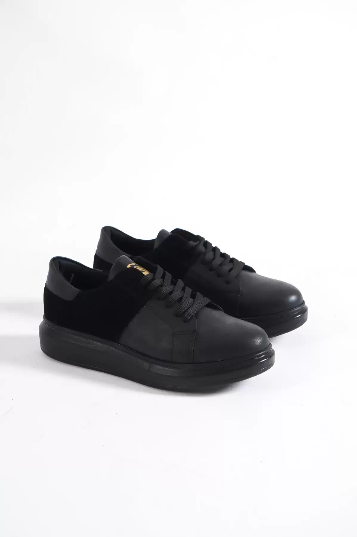 Black Suede Male Sneaker