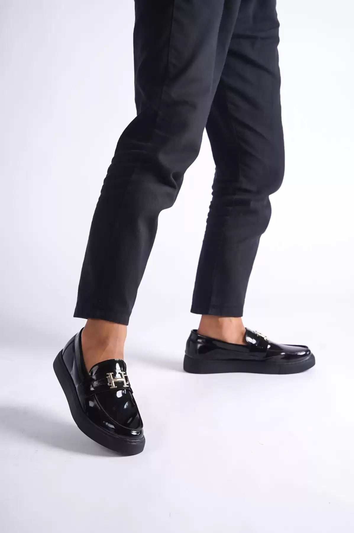 Daıly Shoes Of Black Place MenS Branch