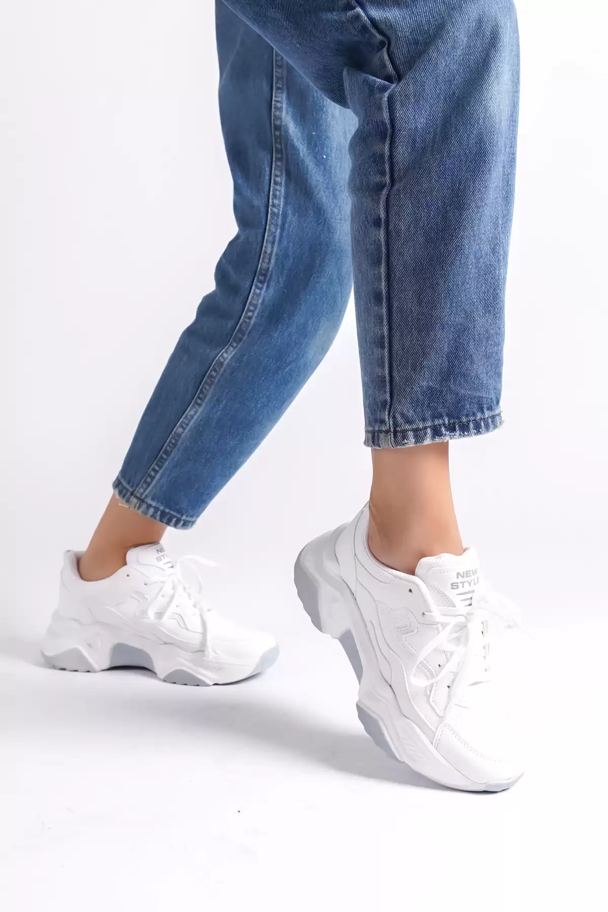 White Womens Sneaker