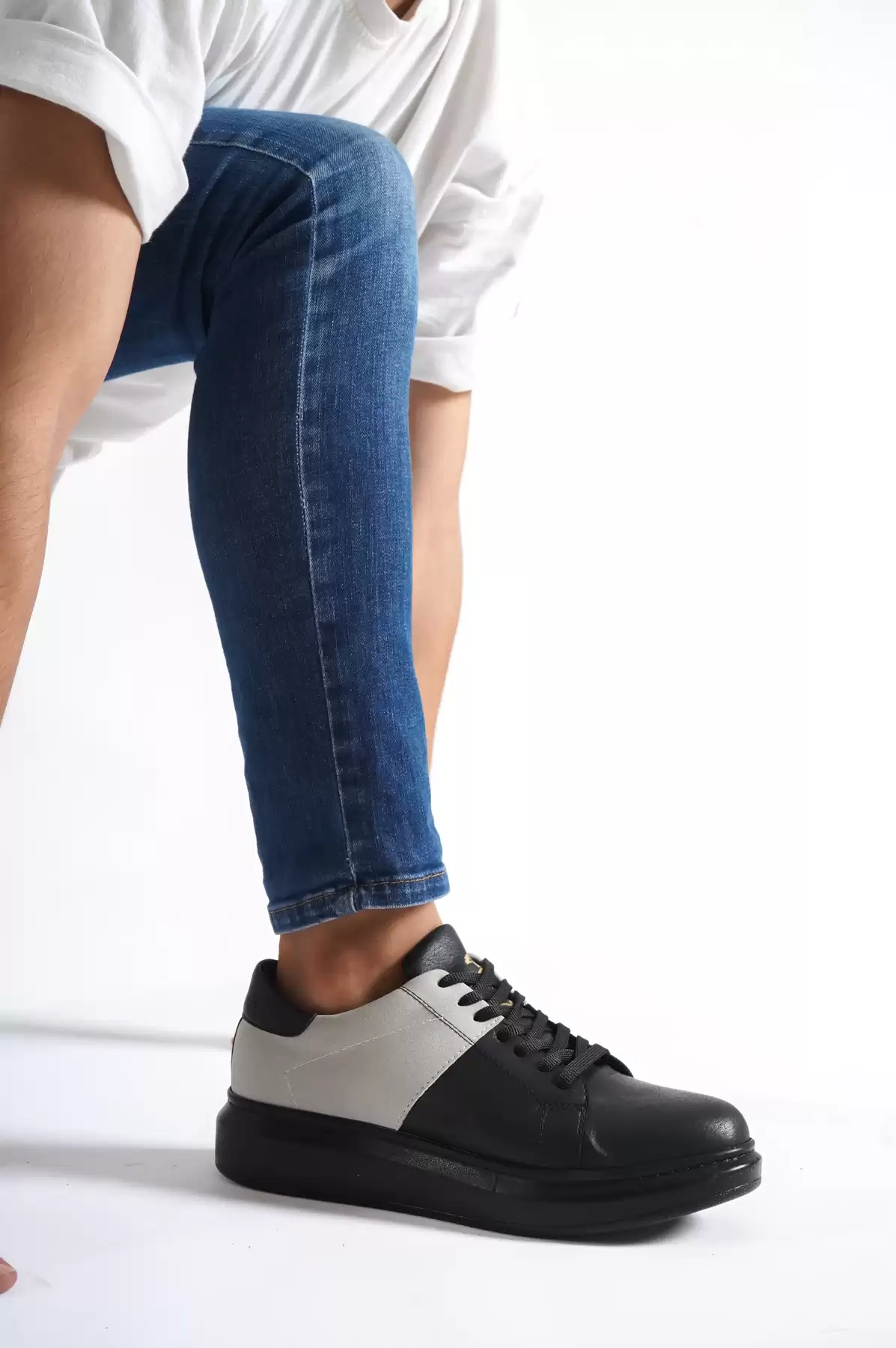 Black-Gray Male Sneaker