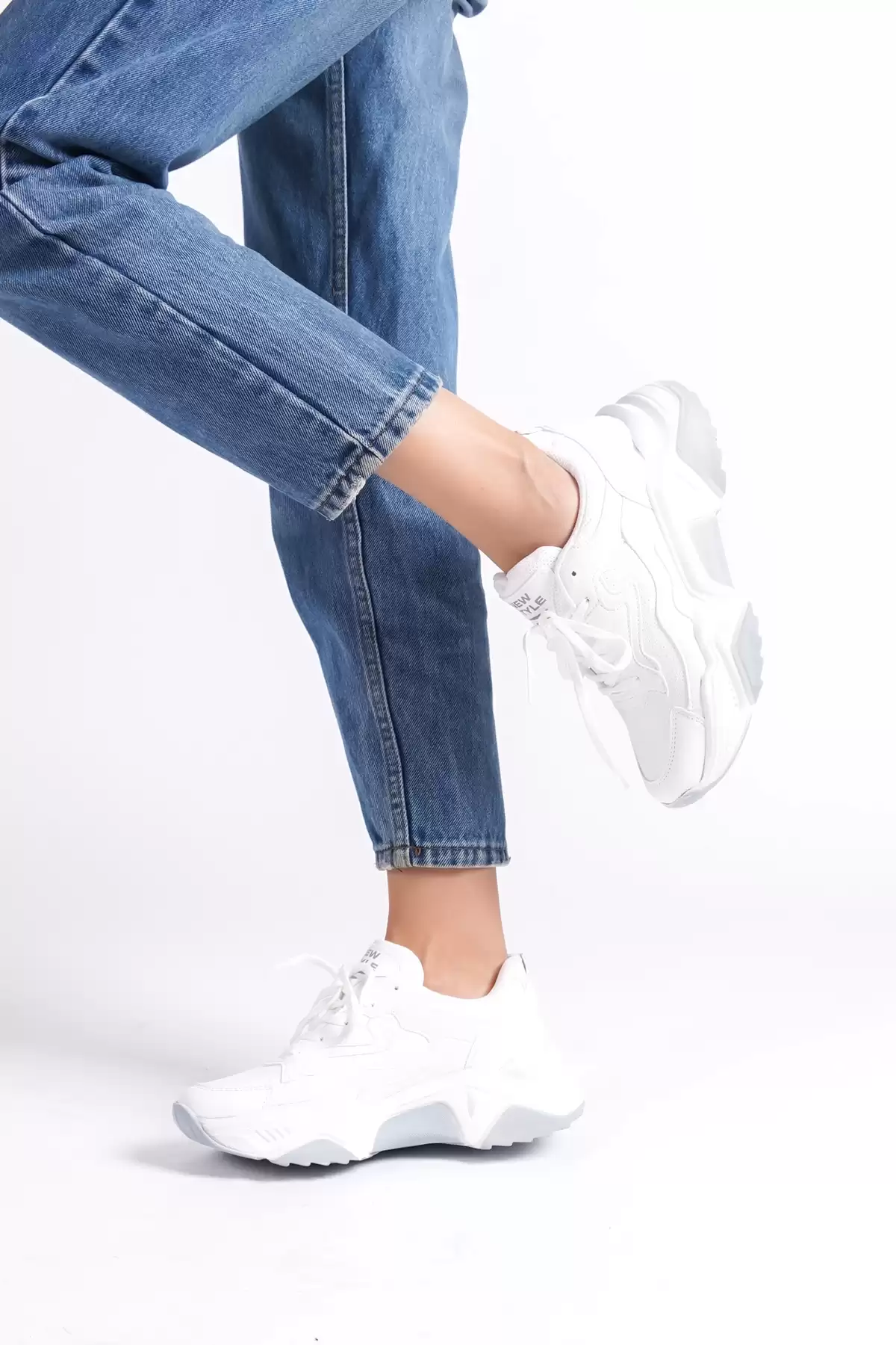 White Womens Sneaker