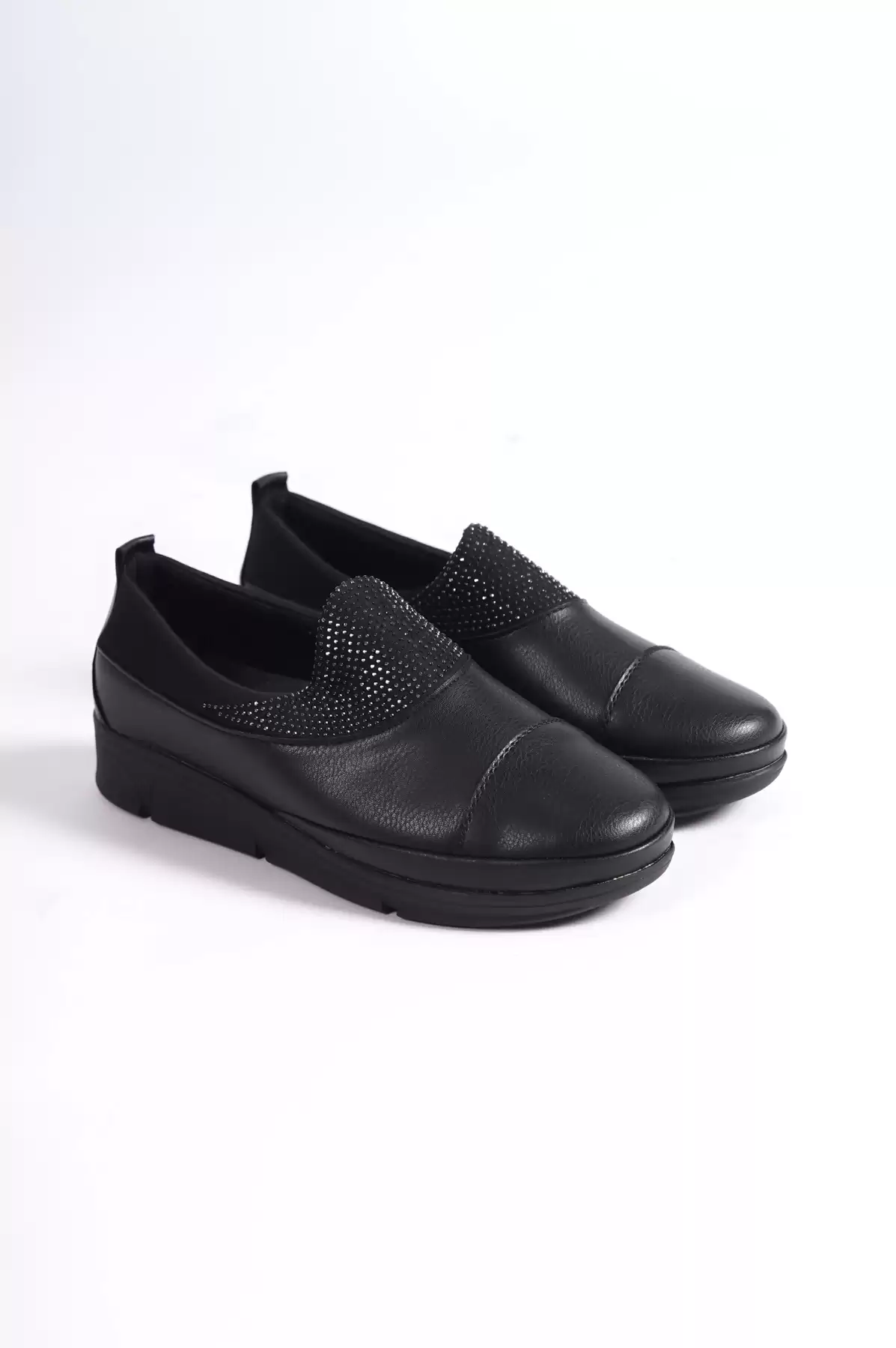 Black Skin Woman Stone Daily Shoes