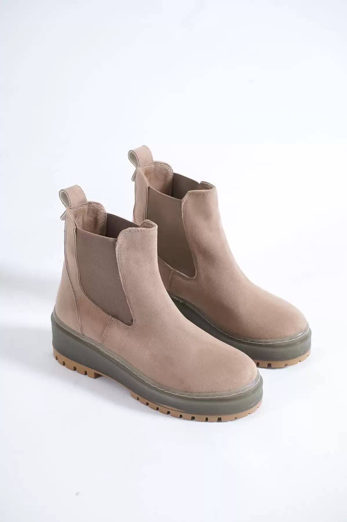 Mink Suede Female Rubber Boat