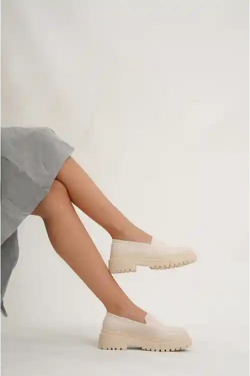 Ten Kadın Loafer Günlük Ayakkabı