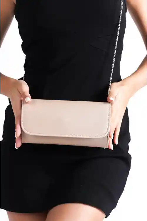 Ten Saten Kadın Abiye Çanta