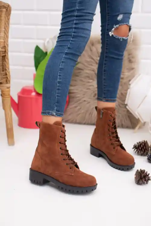 Taba Süet Kadın Bot