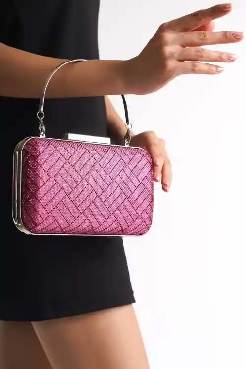 TAŞLI ABİYE ÇANTA