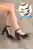 Black Womens Platform High Heel Shoes