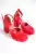 Red Satın WomenS Prevıous Playıng Platform Heep Shoes