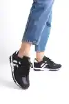 Black-And-White Woman Sneaker
