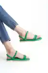 Yeşil Kadın Sandalet