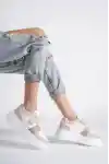 Ten-Pudra-Beyaz Kadın Sneaker