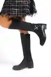 Siyah-Siyah Kadın Çizme