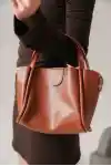 Taba Kadın Cilt El ve Omuz Çantası