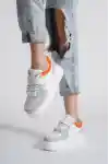 Ten-Turuncu-Yeşil Kadın Sneaker