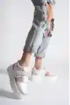 Ten-Pudra-Beyaz Kadın Sneaker
