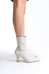 Ten Cilt Kadın Streç İnce Topuk Bot