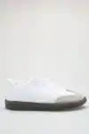 Beyaz-Beyaz Kadın Çizgisiz Sneaker