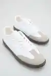 Beyaz-Beyaz Kadın Çizgisiz Sneaker