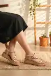 Ten Cilt Kadın Sandalet Ayakkabı