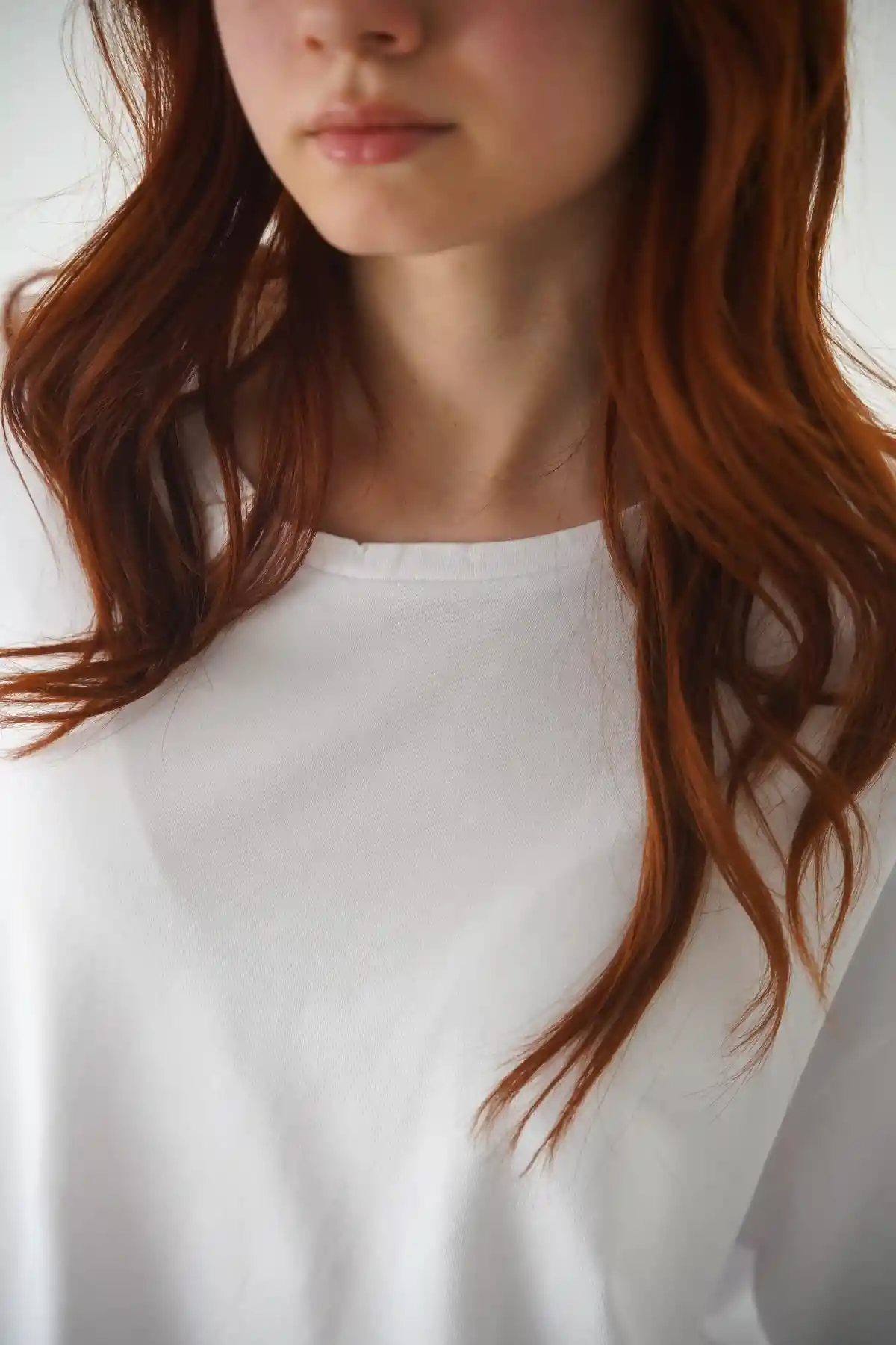 Beyaz Düz Kısa Kollu Unisex T-Shirt