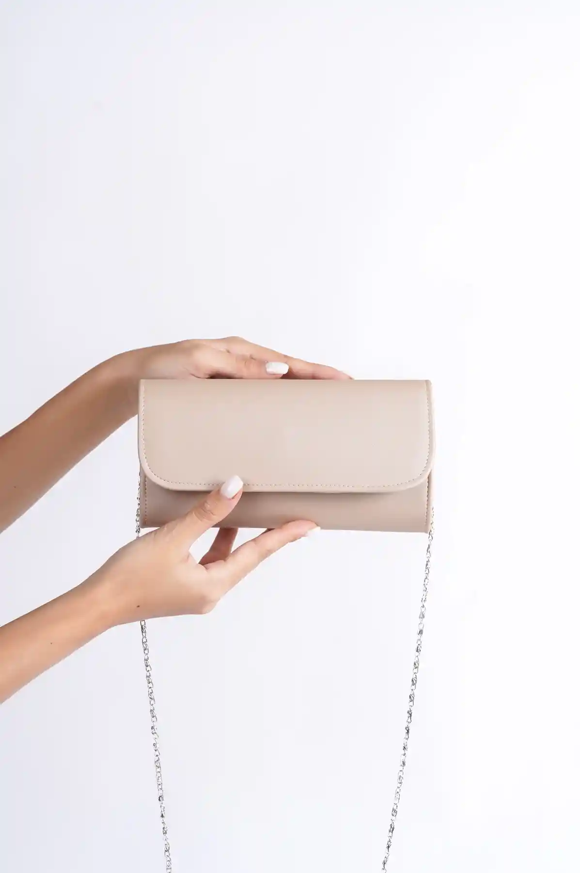 Ten Saten Kadın Abiye Çanta