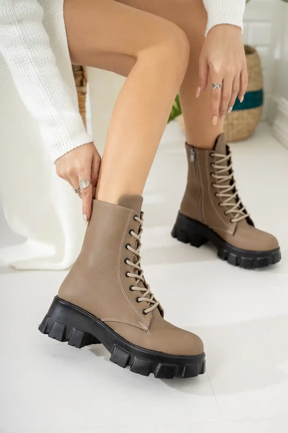 Mink Emerald Woman Boot