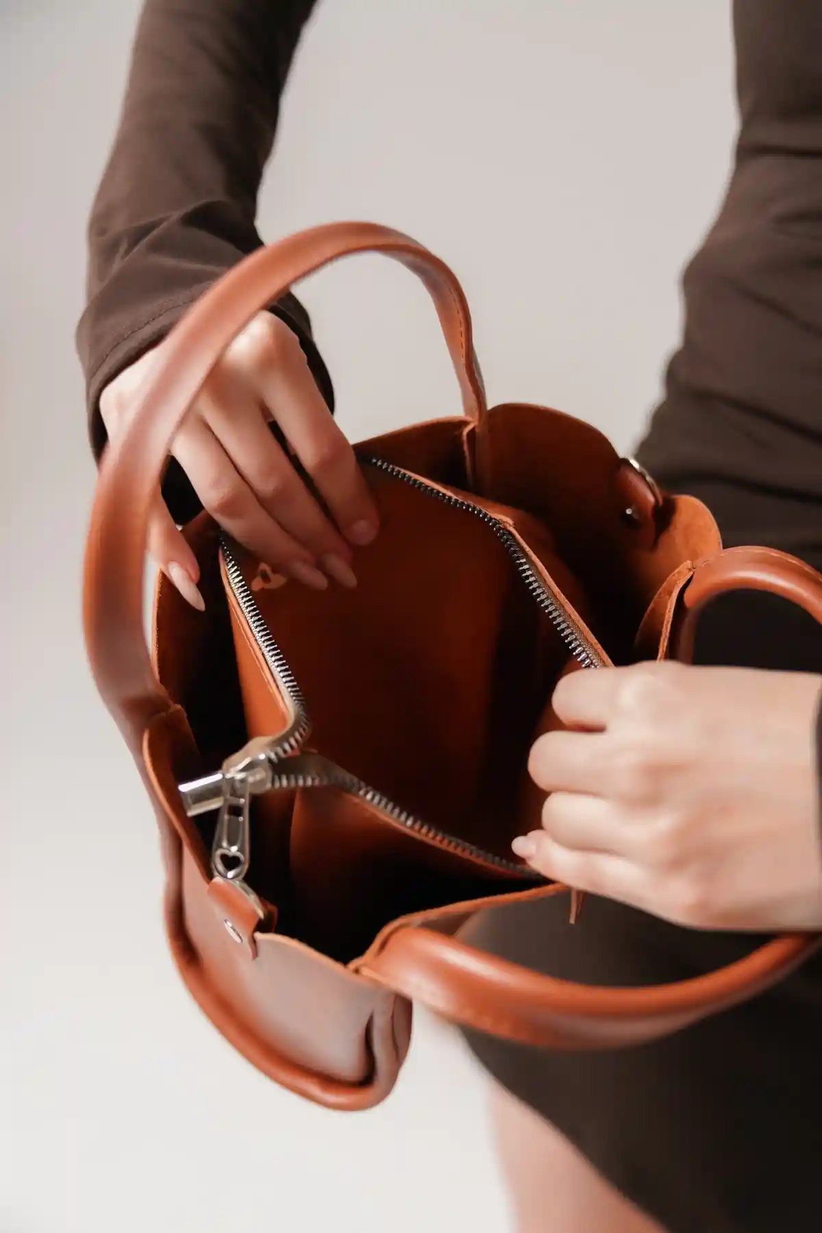 Taba Kadın Cilt El ve Omuz Çantası