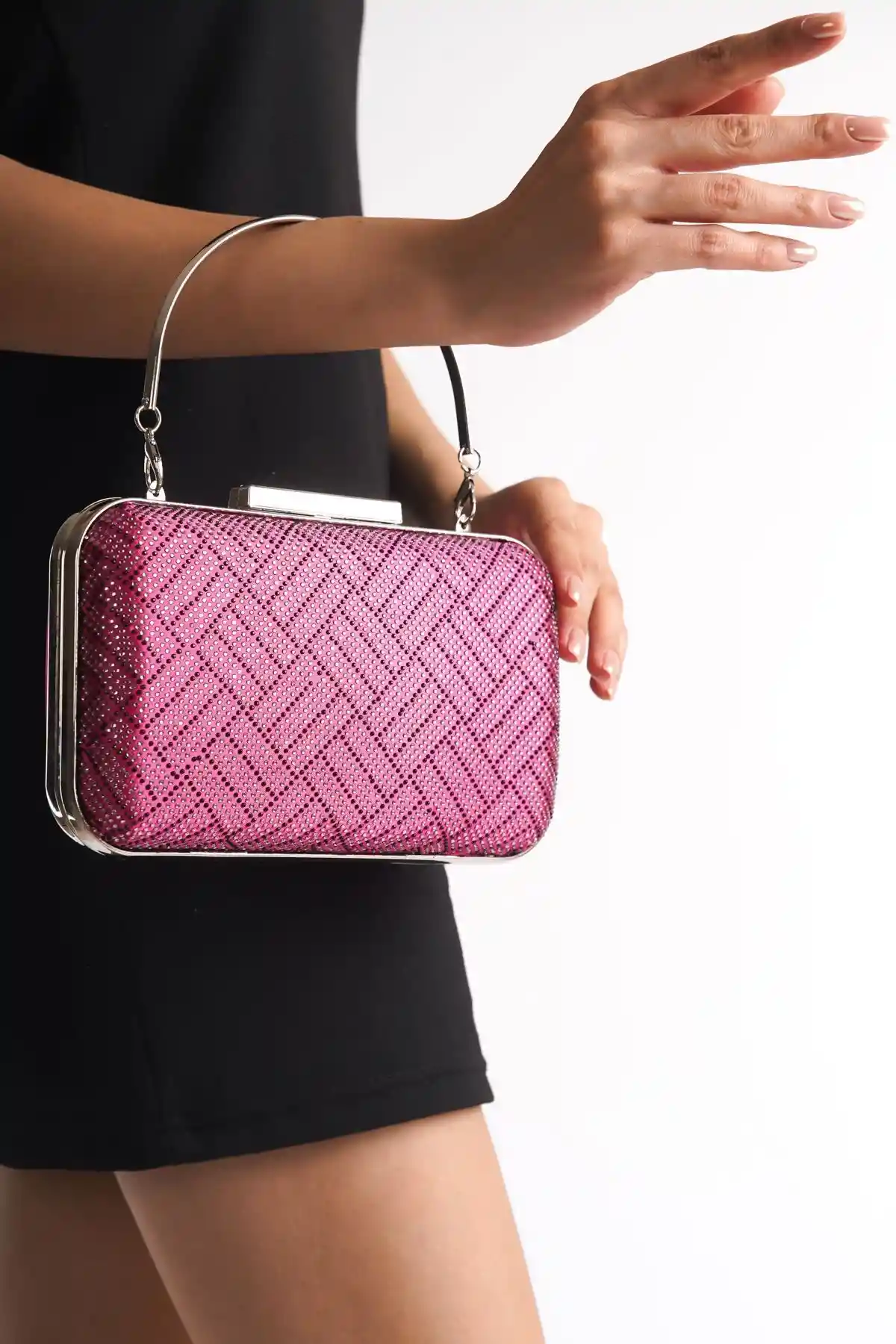 TAŞLI ABİYE ÇANTA