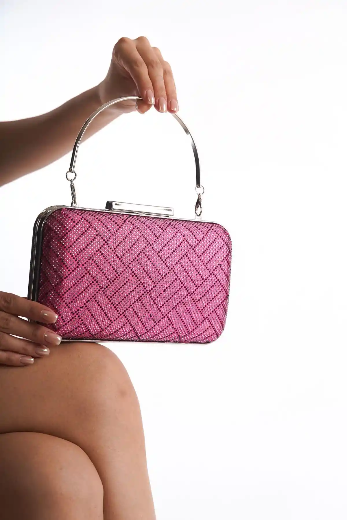 TAŞLI ABİYE ÇANTA