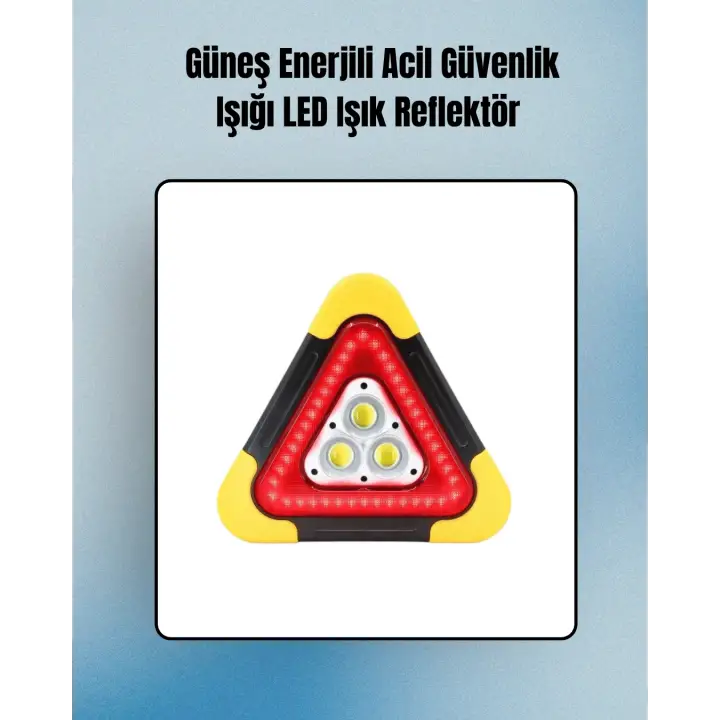 2000mAh Kapasiteli Taşınabilir Üçgen Park Lambası