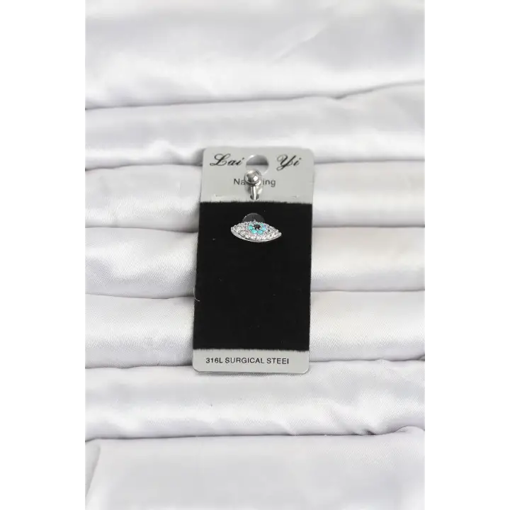 316L Cerrahi Çelik Göz Model Göbek Piercing