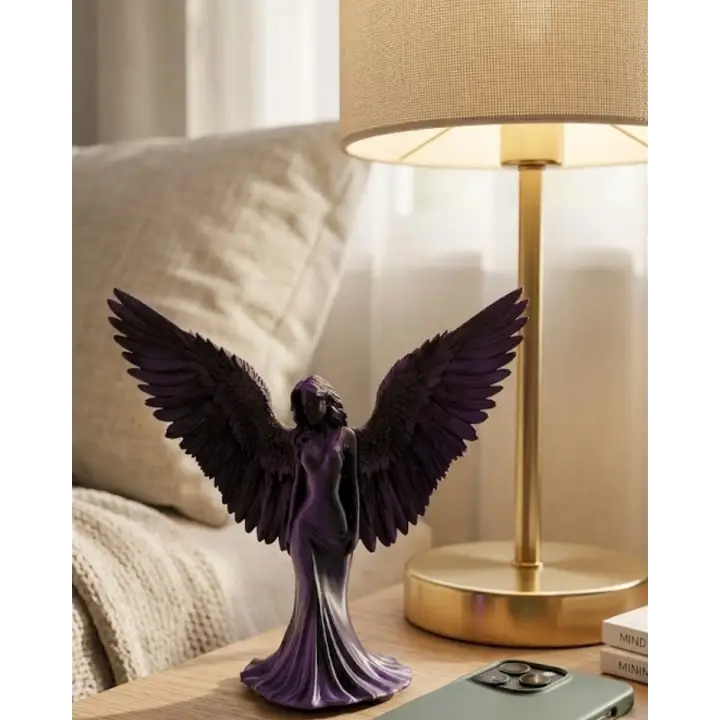 3D MELEK İNSAN MOR