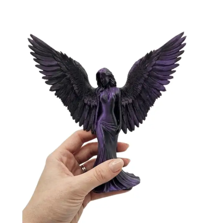 3D MELEK İNSAN MOR