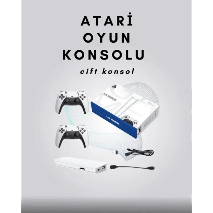 4K Destekli Bluetooth Retro Oyun Konsolu – M15 Modeli