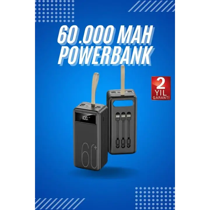 60.000 Mah Hızlı powerbank