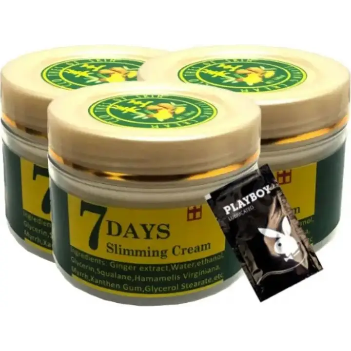 7 DAYS 3X100 ML GİNGER MİRACLE SLİMMİNG CREAM +1 AD JEL İLE
