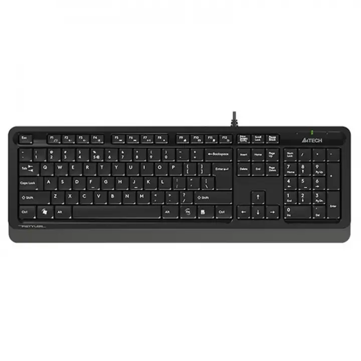 A4 TECH FK10 Q TR MM GRİ/SİYAH USB KABLOLU KLAVYE