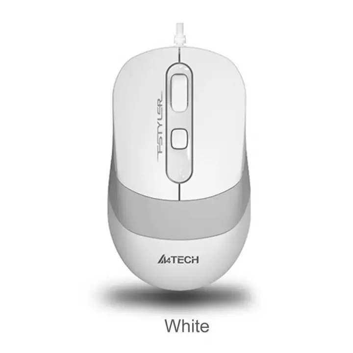 A4 Tech Fm10 Usb Fstyler Beyaz Optik 1600 Dpı Mouse
