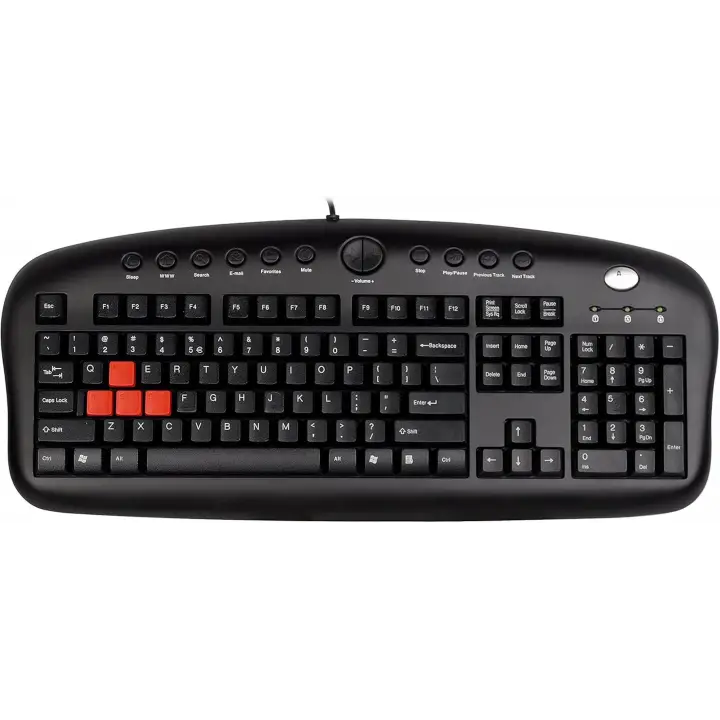 A4 Tech Kb-28G Siyah Usb Multımedya Gamer Klavye