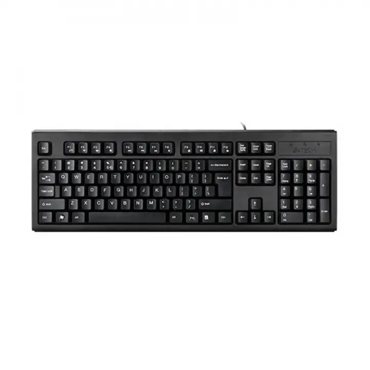 A4 TECH KM-720 Q TR MM SİYAH USB KABLOLU KLAVYE