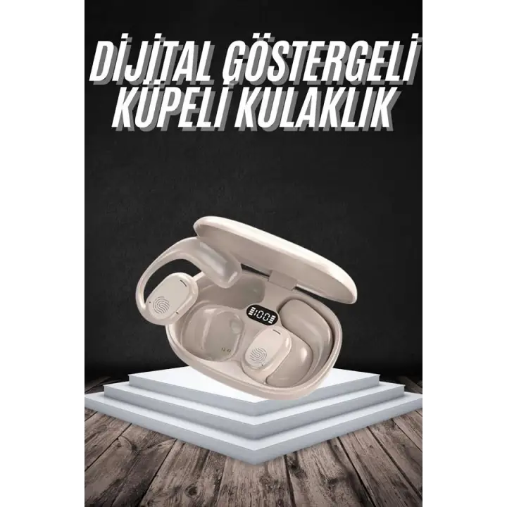 Android ve İOS Uyumlu Bluetooth Küpe Kulaklık Bluetooth Kulaklık Kablosuz