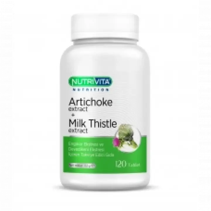 Artichoke Extract+Milk Thistle Extract 120 Tablet