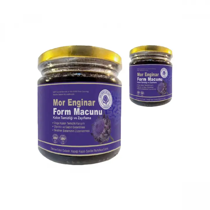 AYVALIK MOR ENGİNAR MACUNU 2 ADET FİT_240 GR MACUN FORM