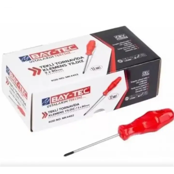 BAY-TEC TEK TORNAVİDA 3X80 MM YILDIZ MK-4462