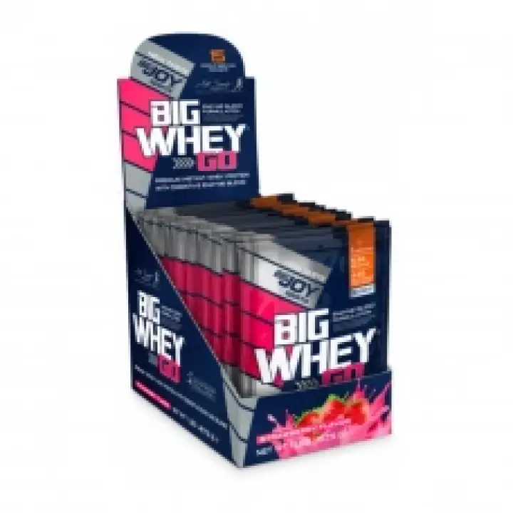 Big Whey Go 458 Gr Çilek 15 Saşe