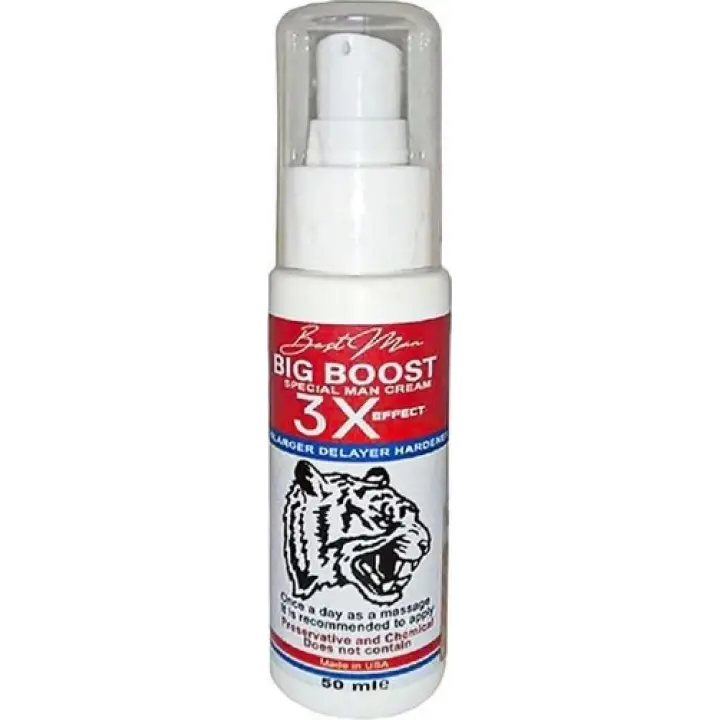 BİGBOOST CREAM 50 ML ERKEKLERE ÖZEL 3XEFFECT KREM