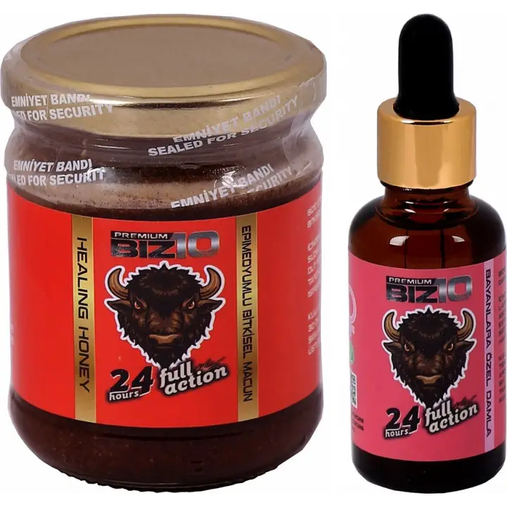 BİZON ATOM MACUN 240GR + BİZON KADIN DAMLA 30 ML