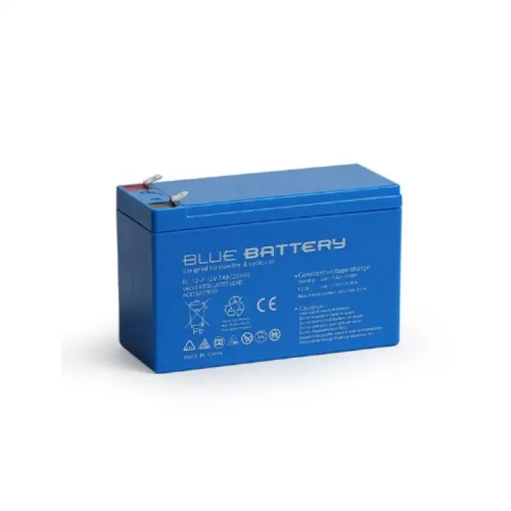 BLUEBATTERY 12V 7AH Kuru Tip Bakımsız Akü